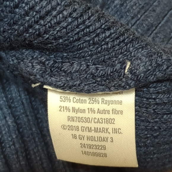 Gymboree Navy Fair Isle Sweater - Picture 5 of 5